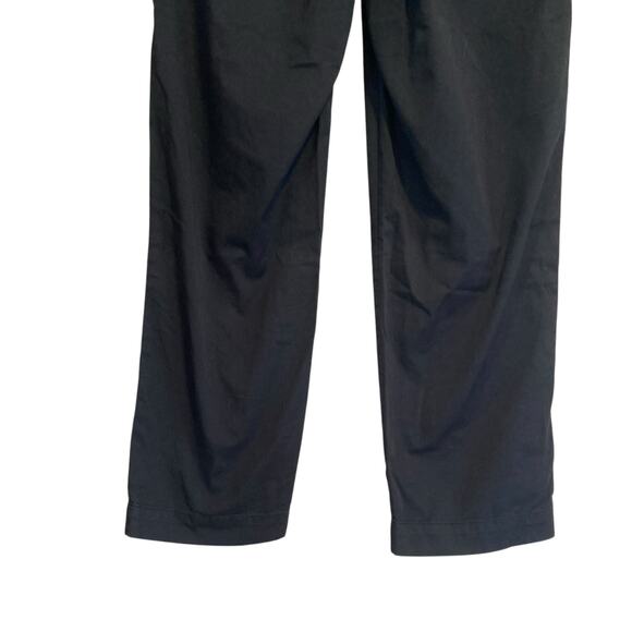 Everlane Black Cotton Elastic Waist Loungewear Loose Fit Curvy Pants Size 4 - Picture 12 of 16